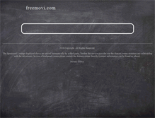 Tablet Screenshot of freemovi.com